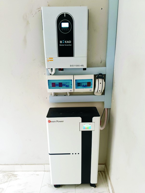 6 KVA Hybrid Solar Inverter System Package