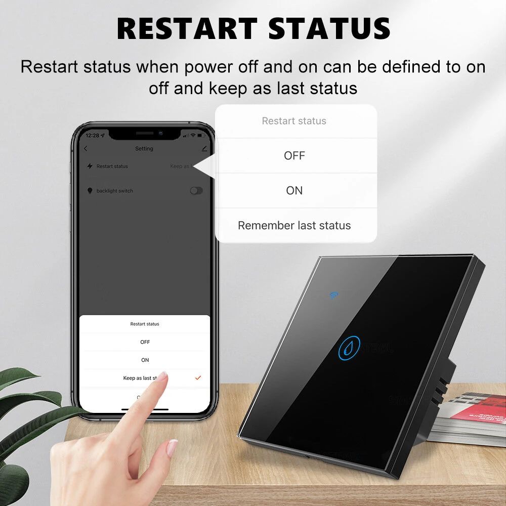 20A water heater switch