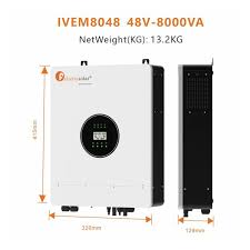 8kva 48v IVEM felicity hybrid inverter